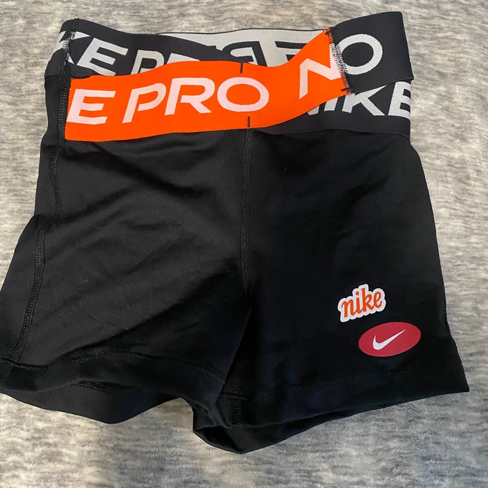 Nike pro spandex shorts